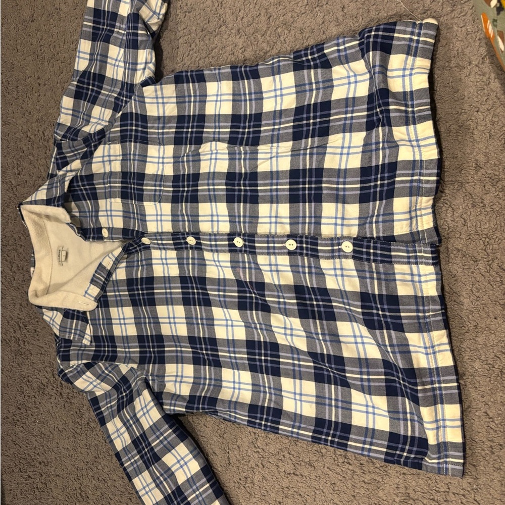 LL Bean Plaid Flannel Shirt